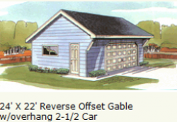 garage-2-and-half-car-offset-gable