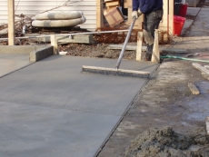 Concrete garage builders in Chicago 